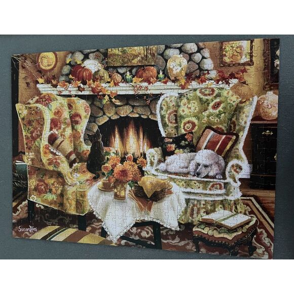 Big Ben 500 piece jigsaw puzzle warmth of autumn 18 x 24 - Picture 4 of 4